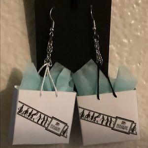 Bergdorf Goodman Shopping Bag Earrings